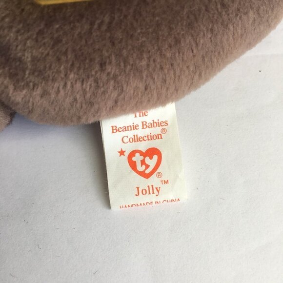 Vintage Beanie Baby Stuffed Toy Plush Animal - Jolly Walrus 1996 - Picture 4 of 5